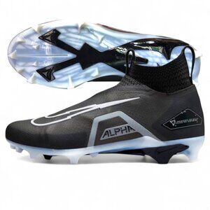 Nike Alpha Menace Elite 3 Men Football Cleat CT6648 001 Black Grey NEW